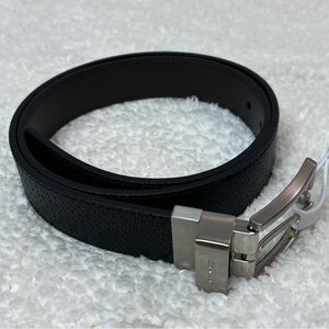 Calvin Klein Men's Reversible Adjustable Black Brown Belt Size: Large 38/40